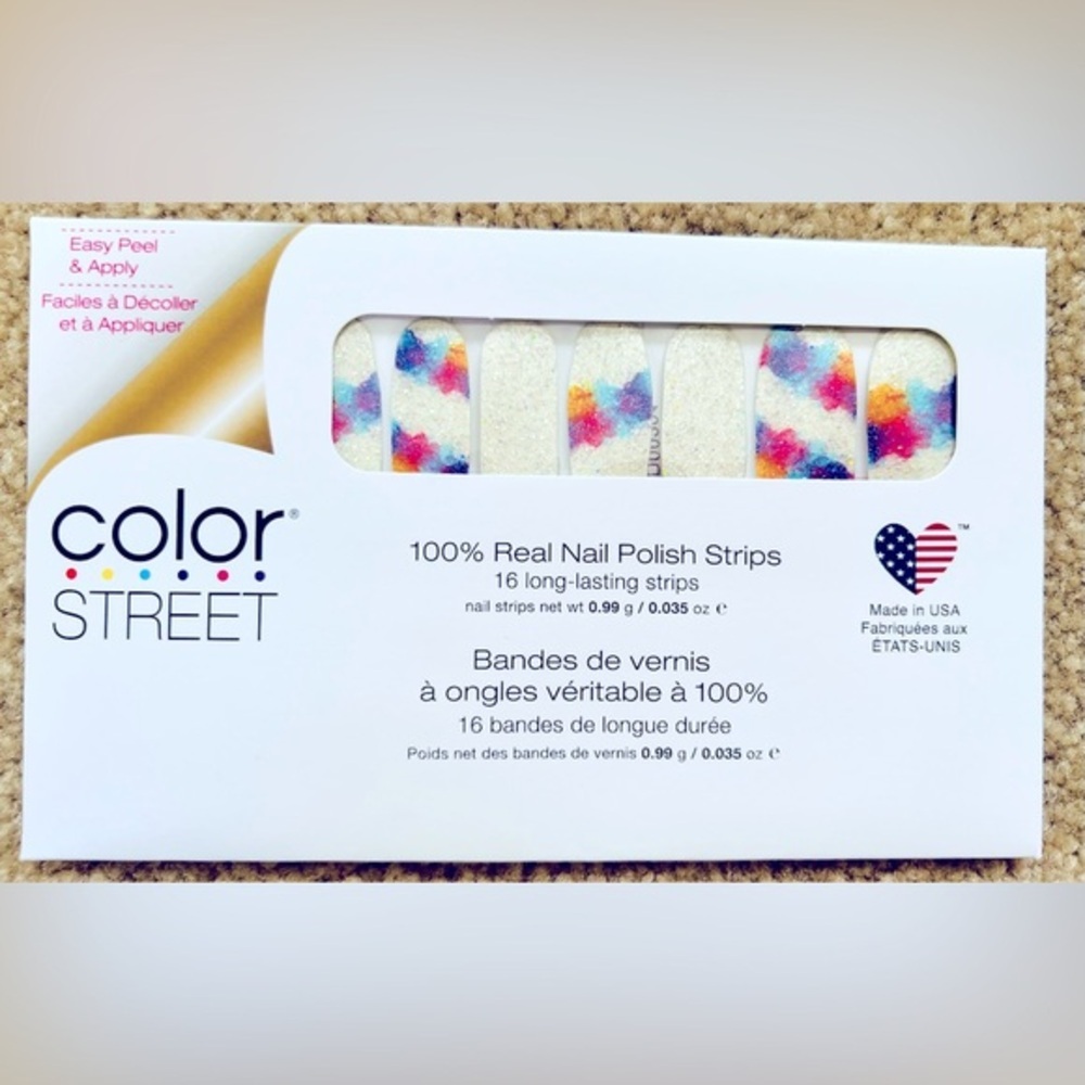 Unopened Color Street nail strips Paint the Town